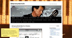 Desktop Screenshot of gitarrenunterricht24.com